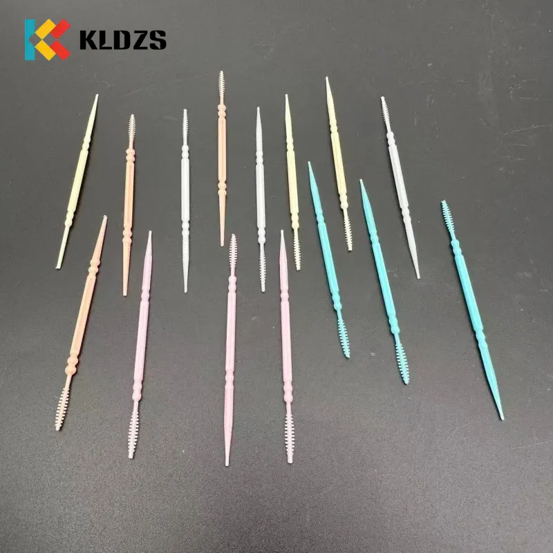 Tusuk Gigi Plastik awujud balung iwak